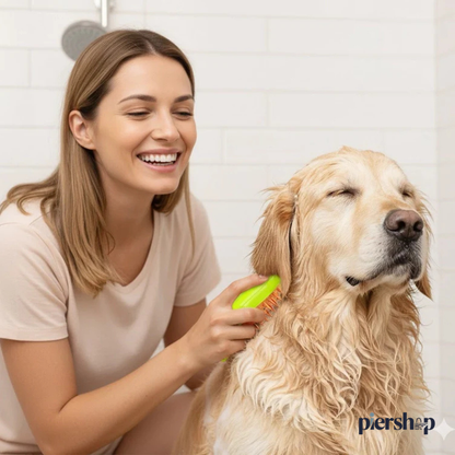 Cepillo eléctrico para mascotas con vaporizador